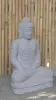  Product image 7 of the product “Seated Buddha made of Riverstone in Bhumisparsha - gesture of touching the earth. 83cm height. ”